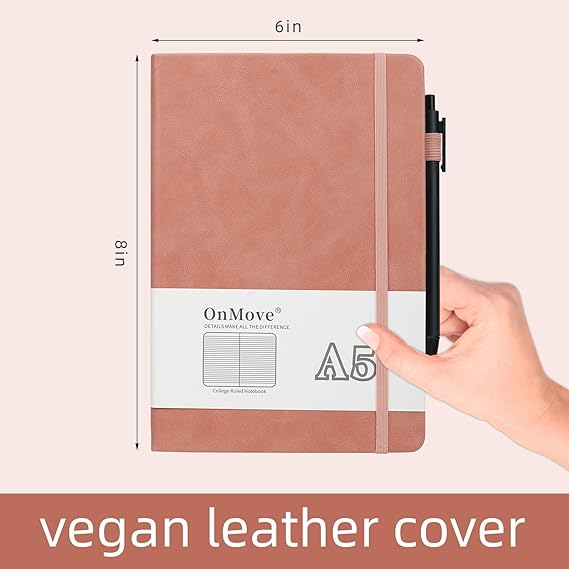 Personalized Vegan Leather Journal